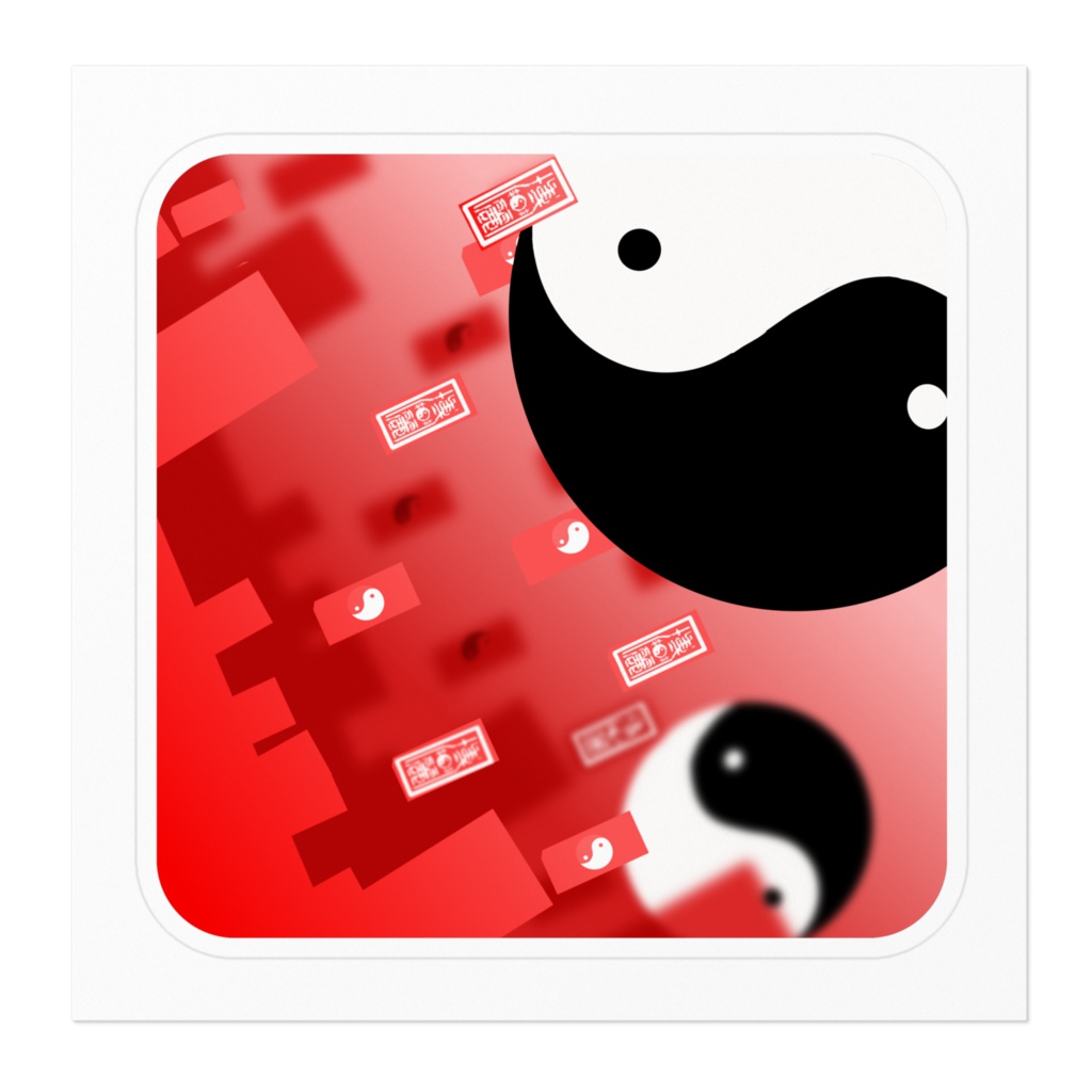 博麗 霊夢モチーフステッカー