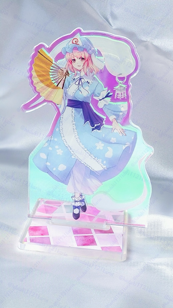 幽々子さまアクリルスタンド(オーロラアクリル)　vol.ノーマル