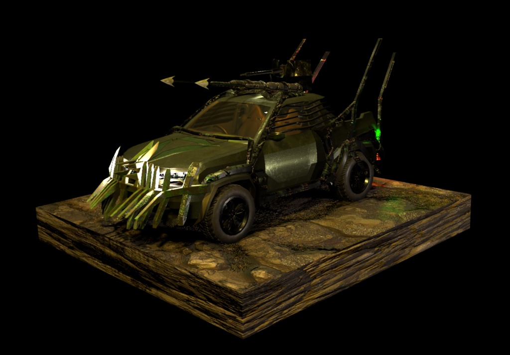 【アバター/オブジェ】Quest対応 Nitsubita VR-R スキニング済み車モデル VRChat想定 アバター/設置物 設定済みシーン付属