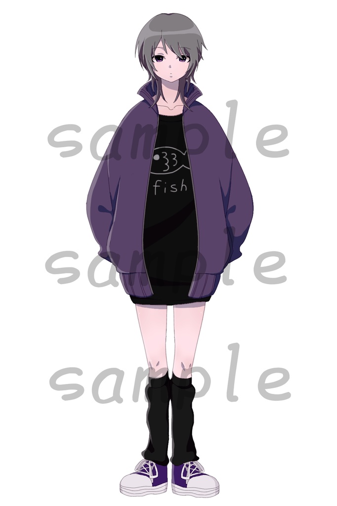 イラスト/立ち絵素材/女の子