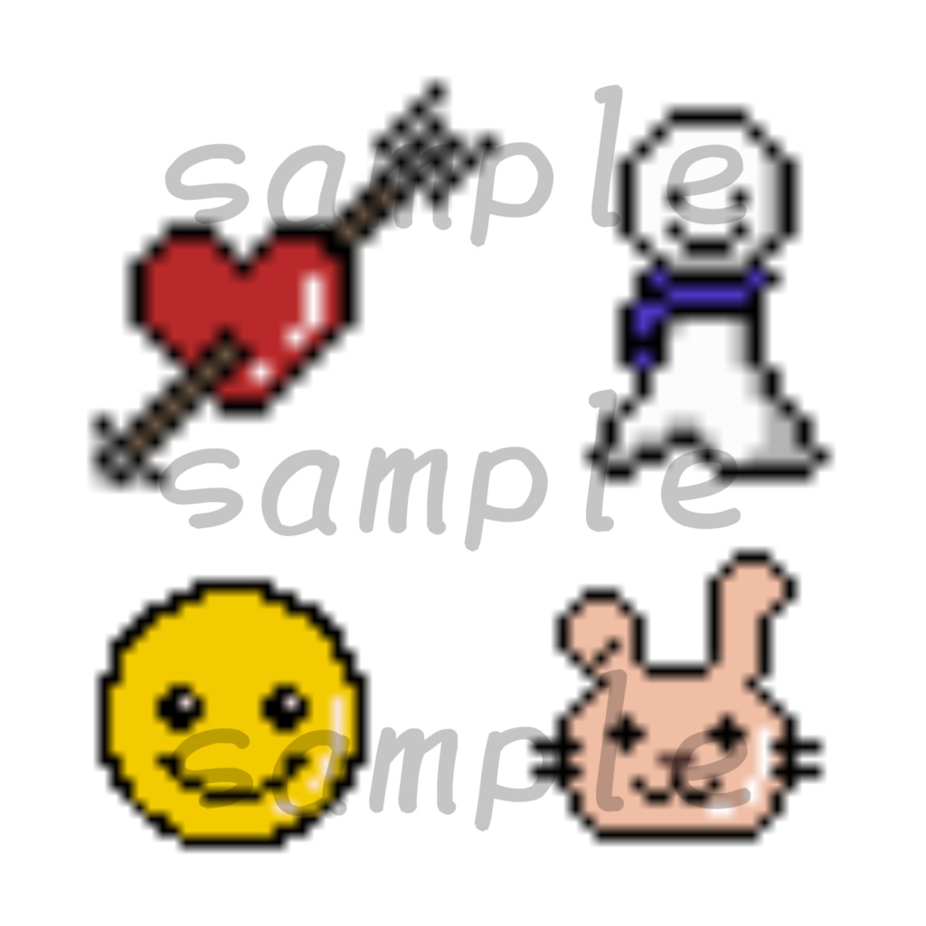 【無料】ドット絵/tattoo/イラスト