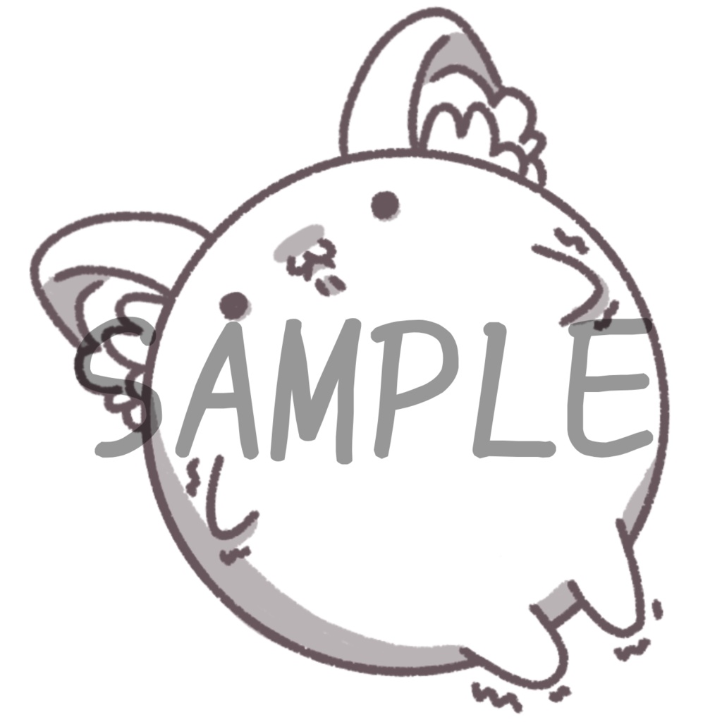 まんまるネコ/マップ隠し/アイコン/イラスト素材/