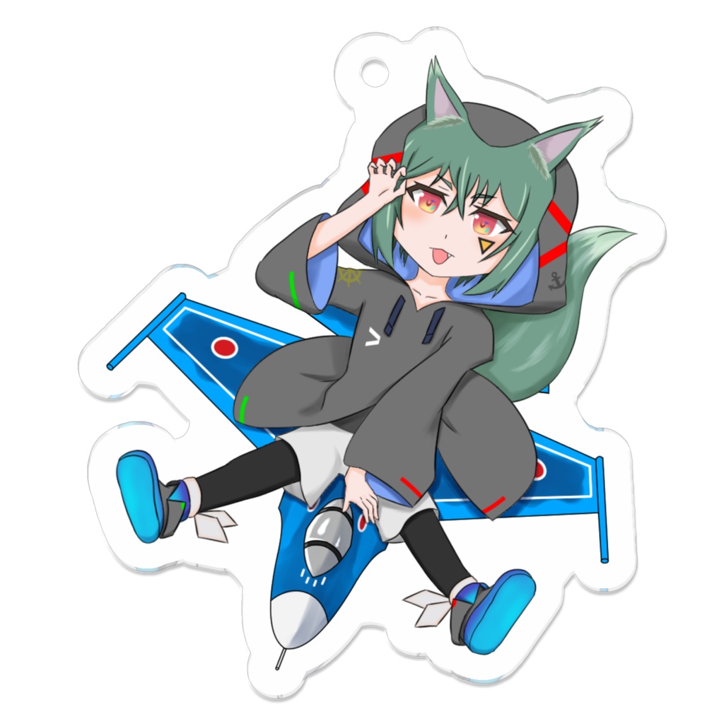 澄海ミントF-2アバターキーホルダー