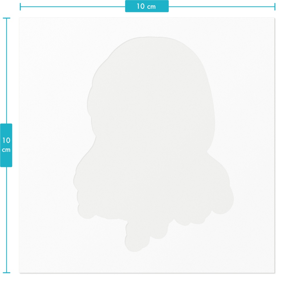 優夢希こごま ステッカー デフォルトver.