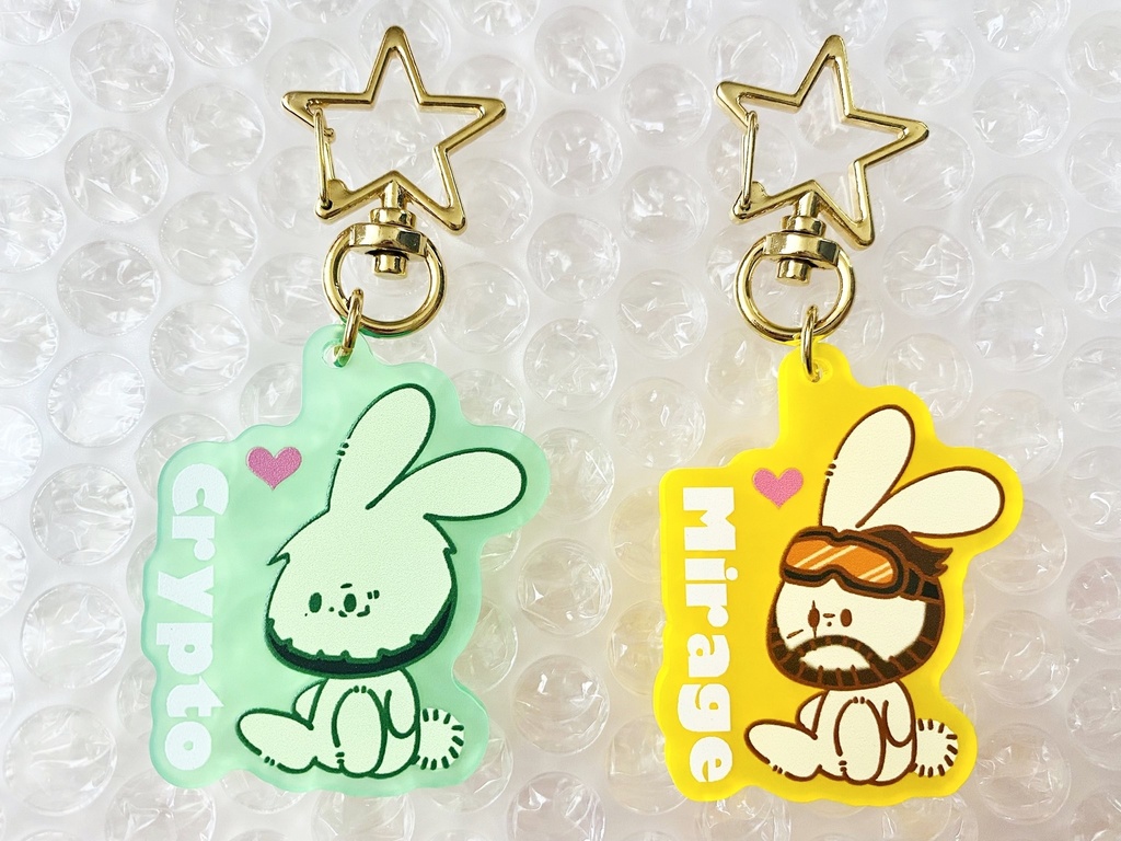 ミラージュ　クリプト　アクリルキーホルダー