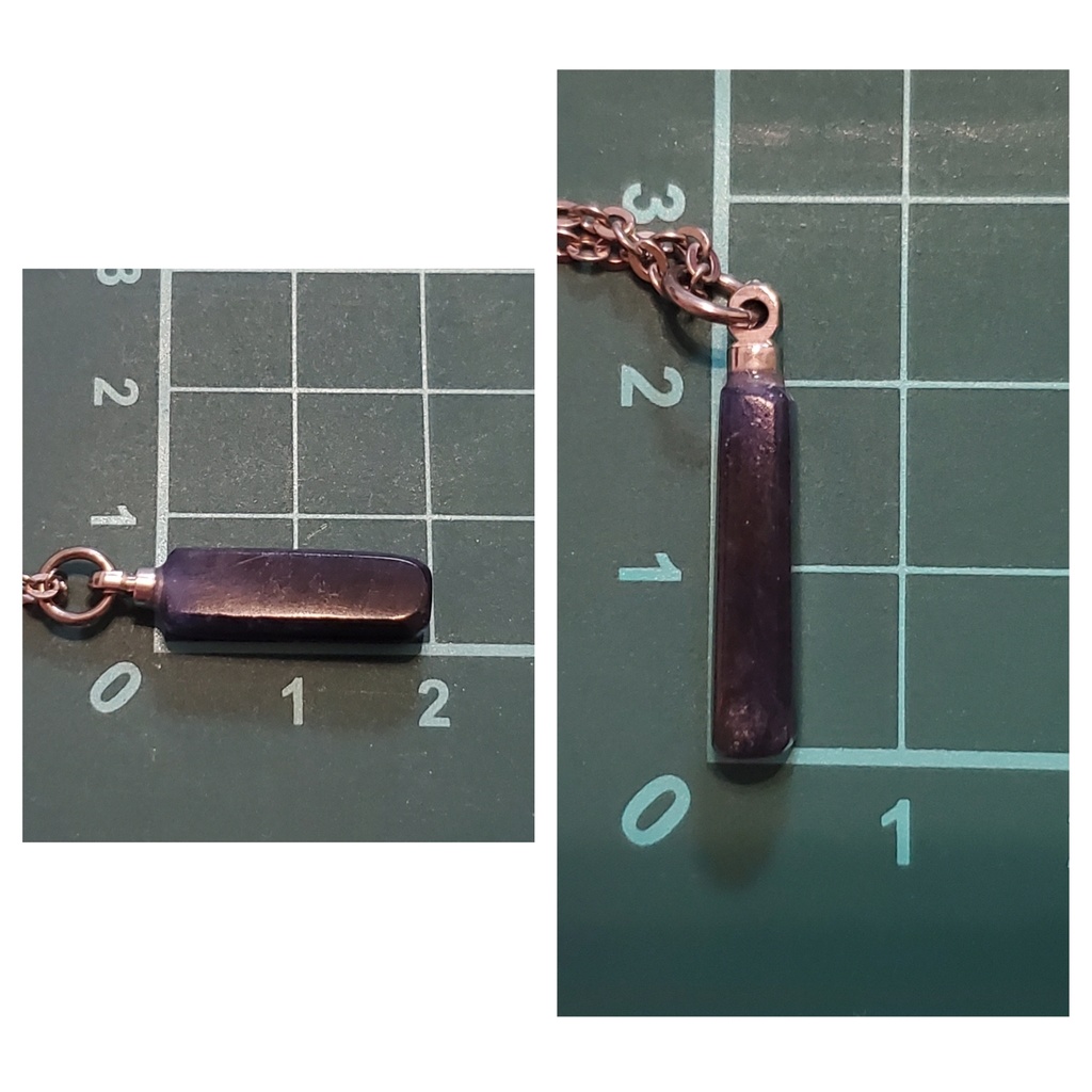 【展示】【本気で考えた夢女のためのイメージネックレス】【ソーダライト 原石使用】