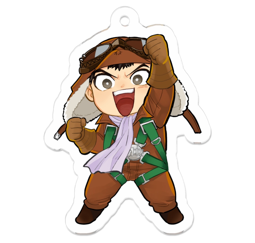 ドリフターズ　菅野直　アクリルキーホルダー