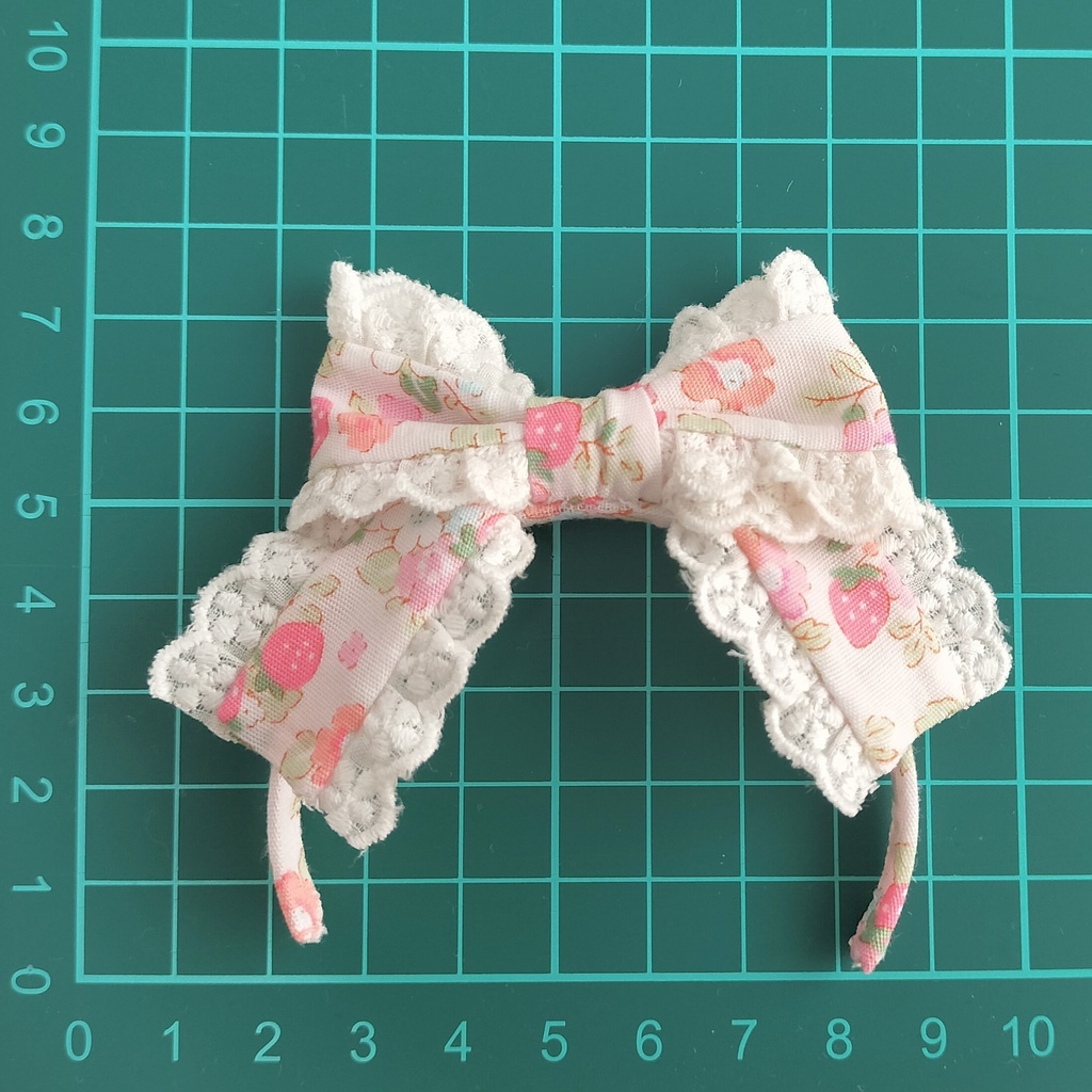 苺とお花のドレス&カチューシャセット