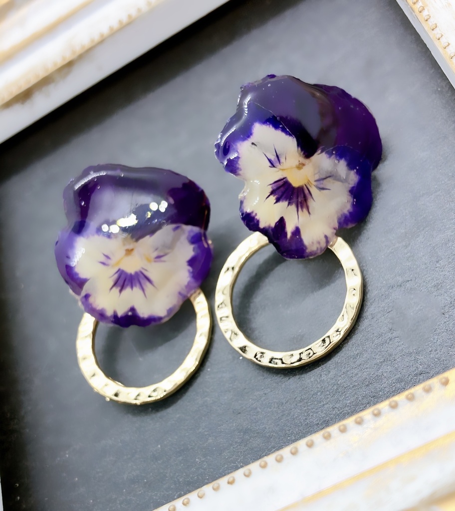 【訳あり】★イメージイヤリング / 夜光