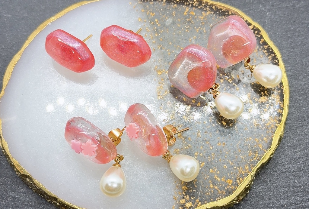 ★一粒イメージピアス