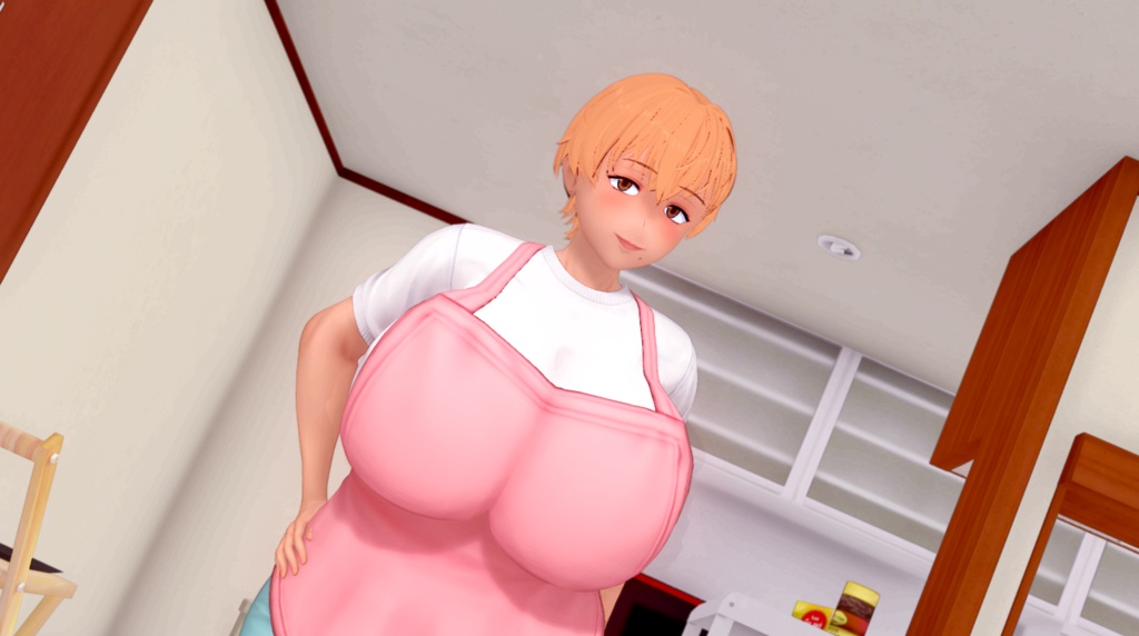 【キャラ配布】真理子(日常化した親子…三年後)