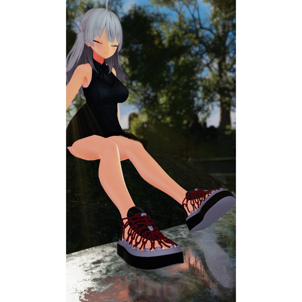 【6アバター対応】Mesh Cord Trek