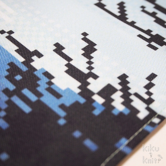 朝霧の森林 ランチョンマット・ドット絵