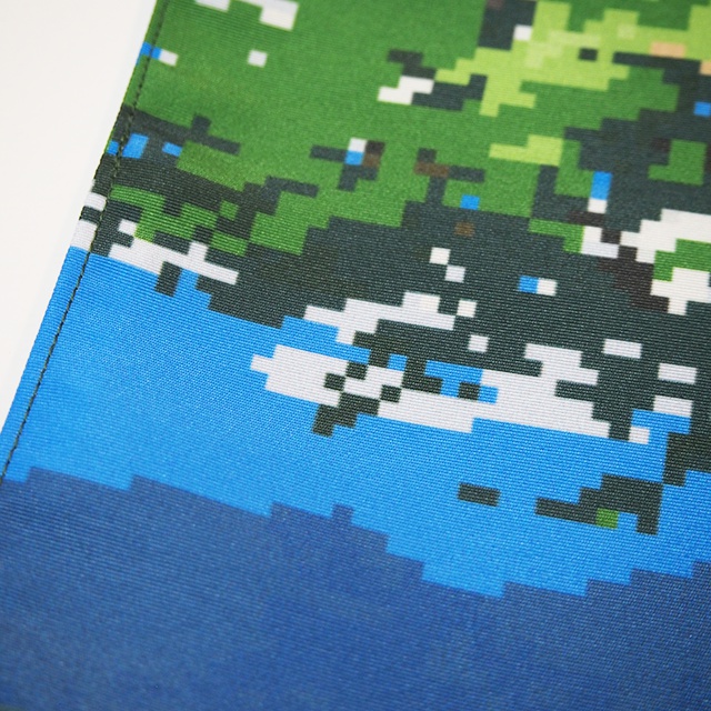 樹木(昼)のランチョンマット・ドット絵