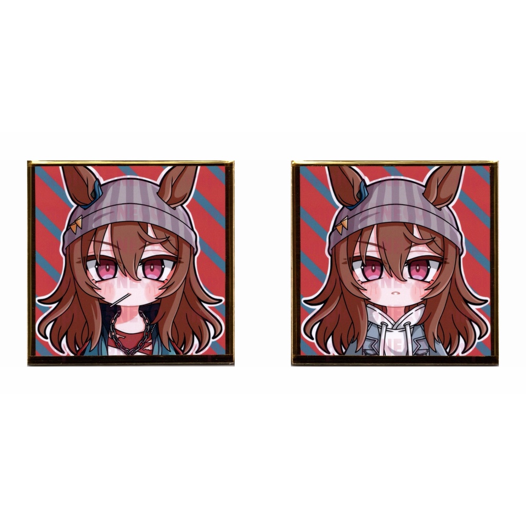 手描きイラスト 豆色紙 ウマ娘 ナカヤマフェスタ 2枚セット