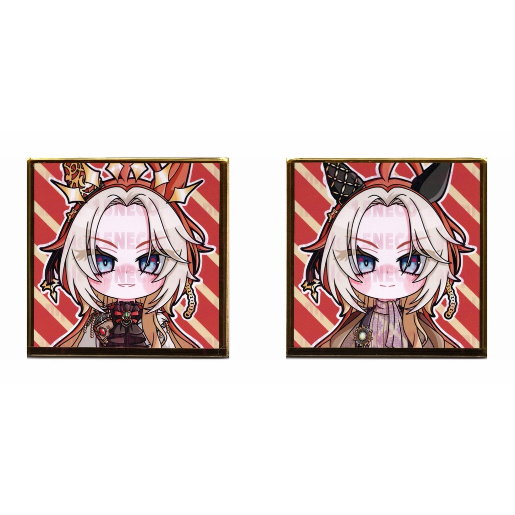 手描きイラスト ウマ娘 豆色紙 オルフェーヴル 2枚セット