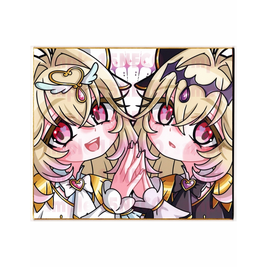 手描きイラスト 小色紙 名探偵プリキュア キュアアルカナ