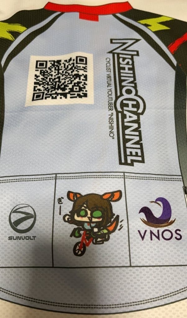 NISHINOレーシング サイクルジャージ 1