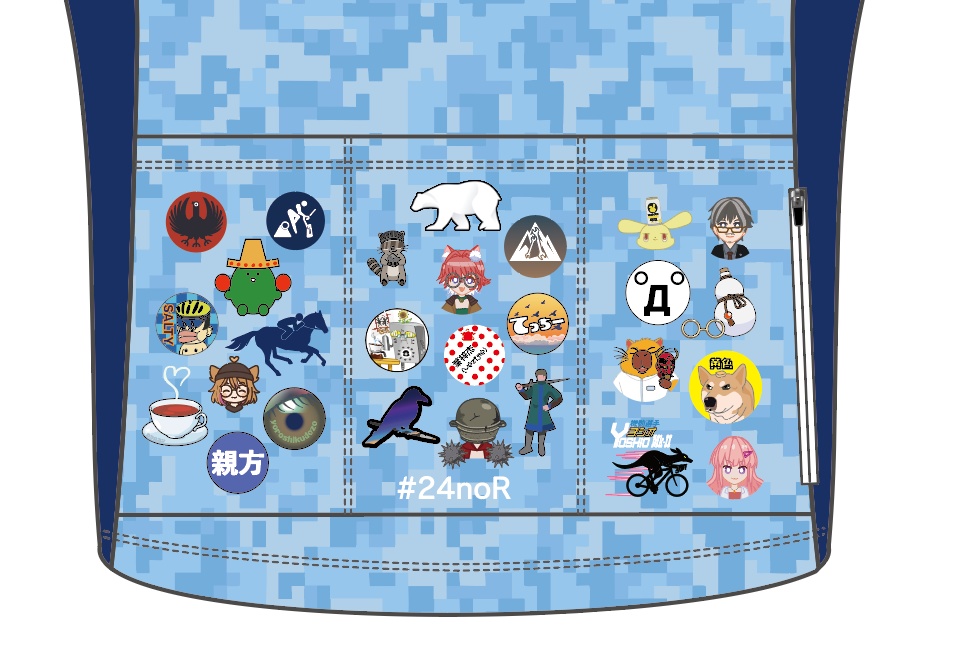 NISHINOレーシング サイクルジャージ2025