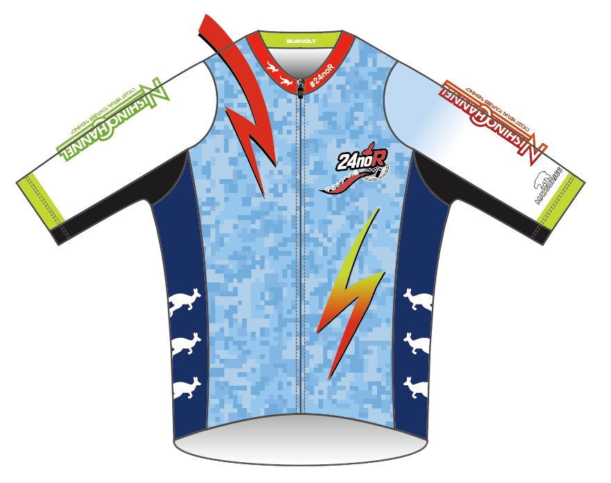 NISHINOレーシング サイクルジャージ2025