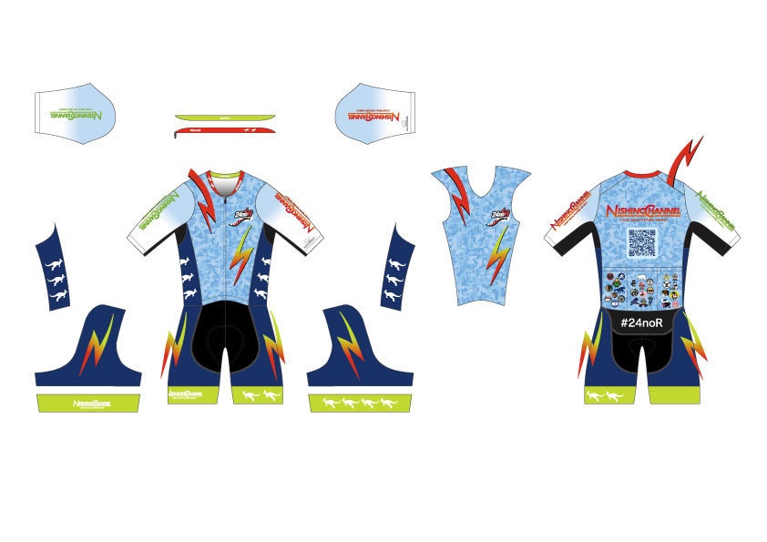 NISHINOレーシング サイクルワンピース2025