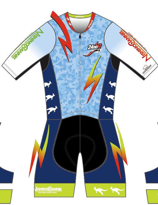 NISHINOレーシング サイクルワンピース2025