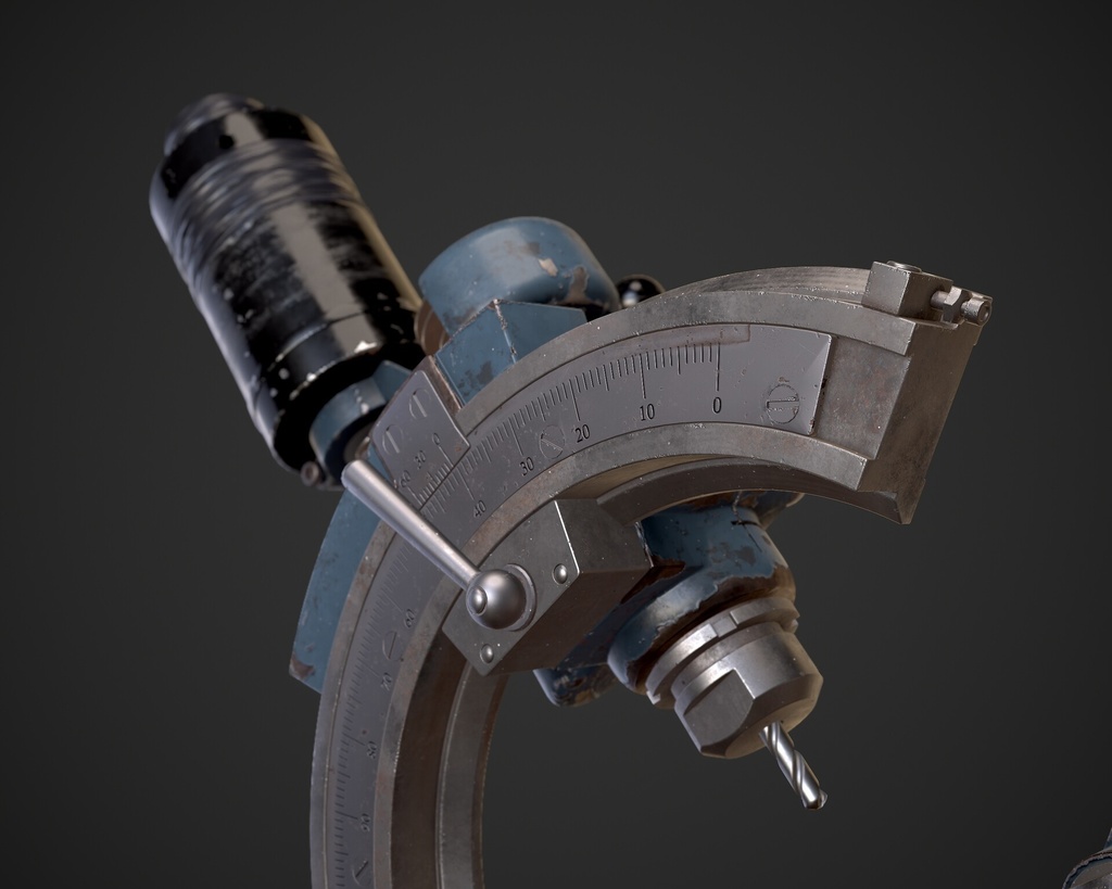 【無料3Dモデル】Nora Milling Machine