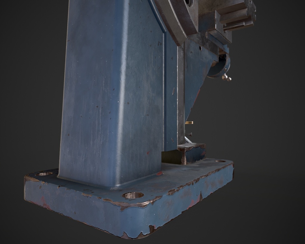 【無料3Dモデル】Nora Milling Machine