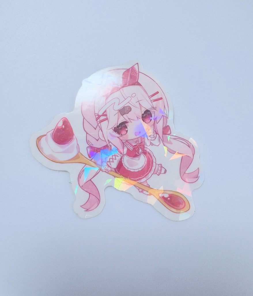 【にじそうさく10】もちもちステッカー