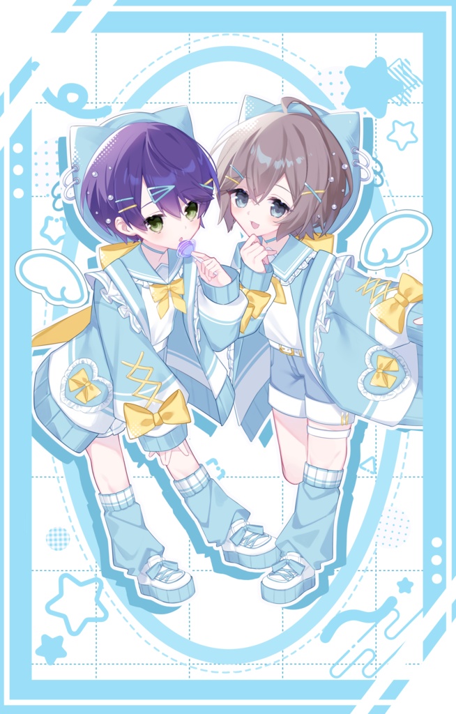 紫陽花組透明カード