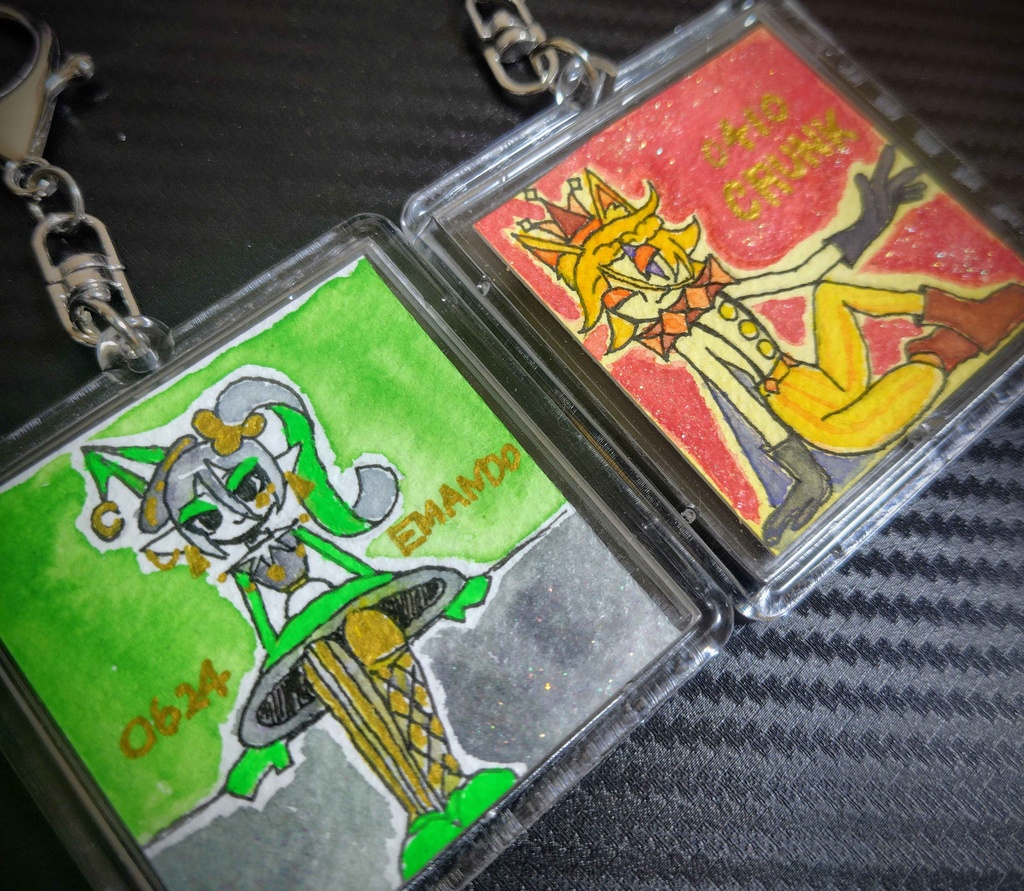 原画キーホルダー