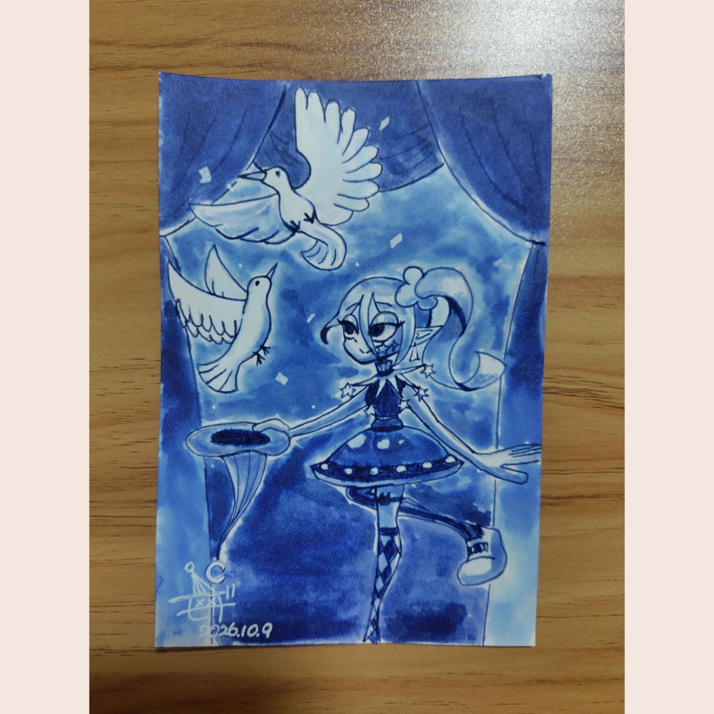 ポストカードサイズ原画