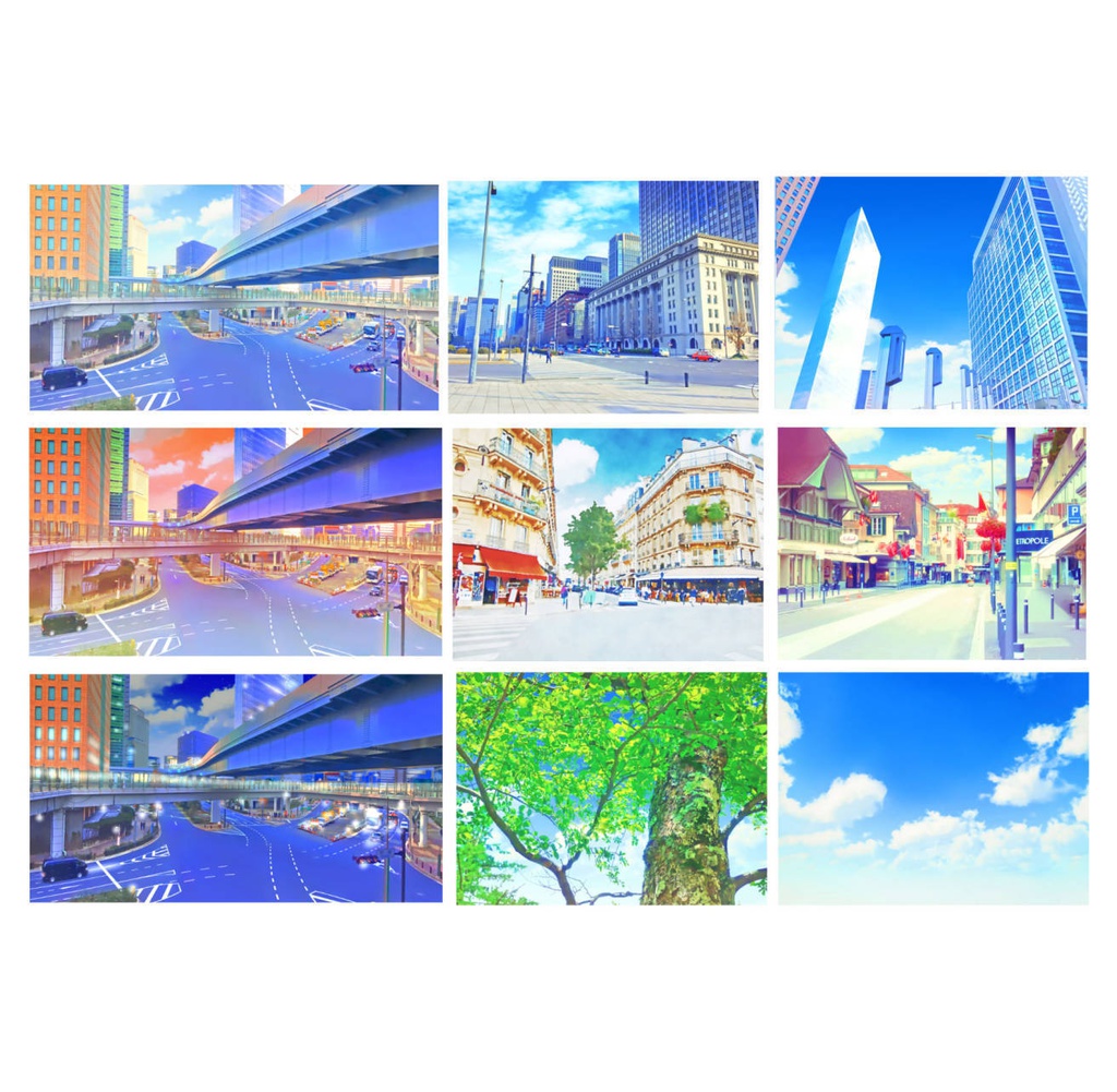 Studioヤクモレオ 背景素材 お試しセット