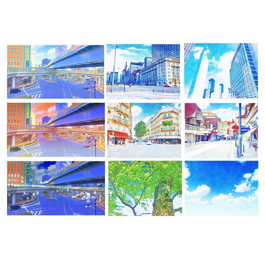 Studioヤクモレオ 背景素材 お試しセット