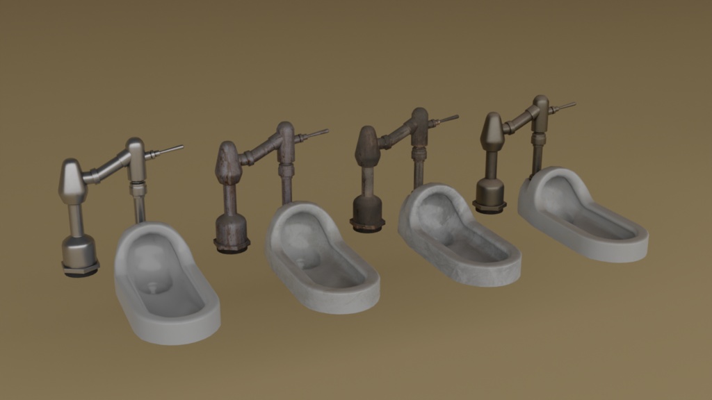 トイレアセット【・男子トイレ・女子トイレ・和式トイレ】