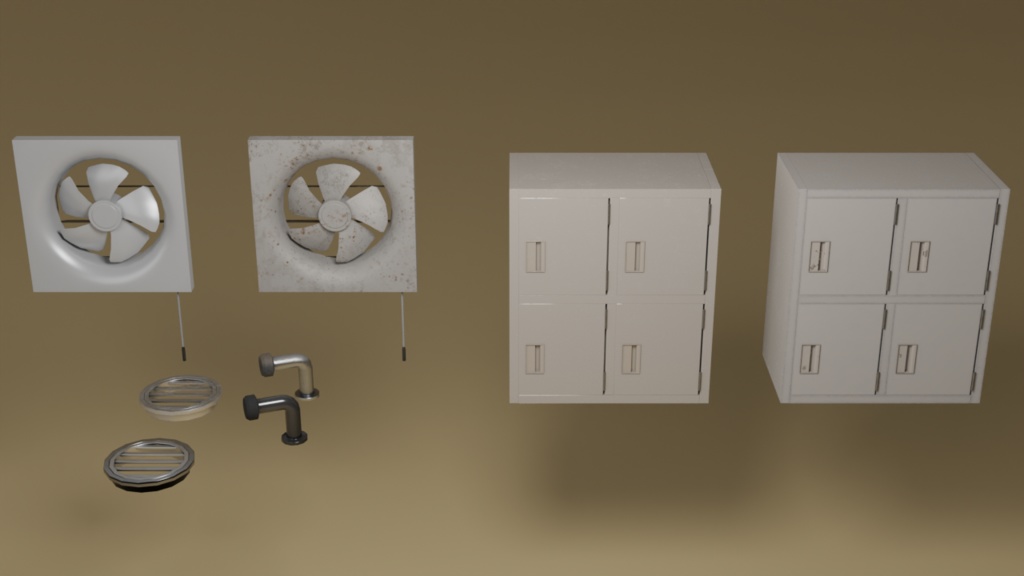 トイレアセット【・男子トイレ・女子トイレ・和式トイレ】