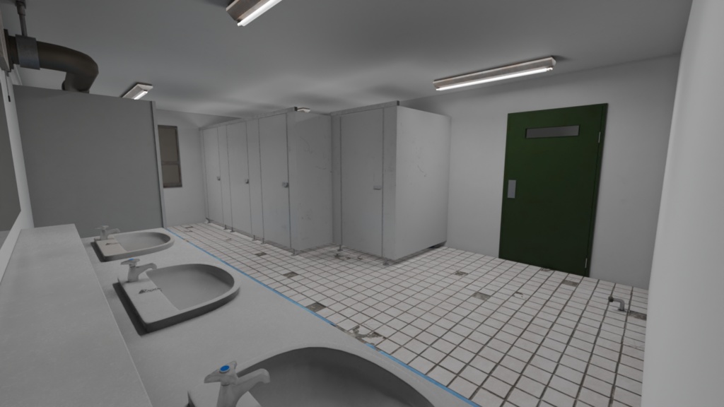 トイレアセット【・男子トイレ・女子トイレ・和式トイレ】