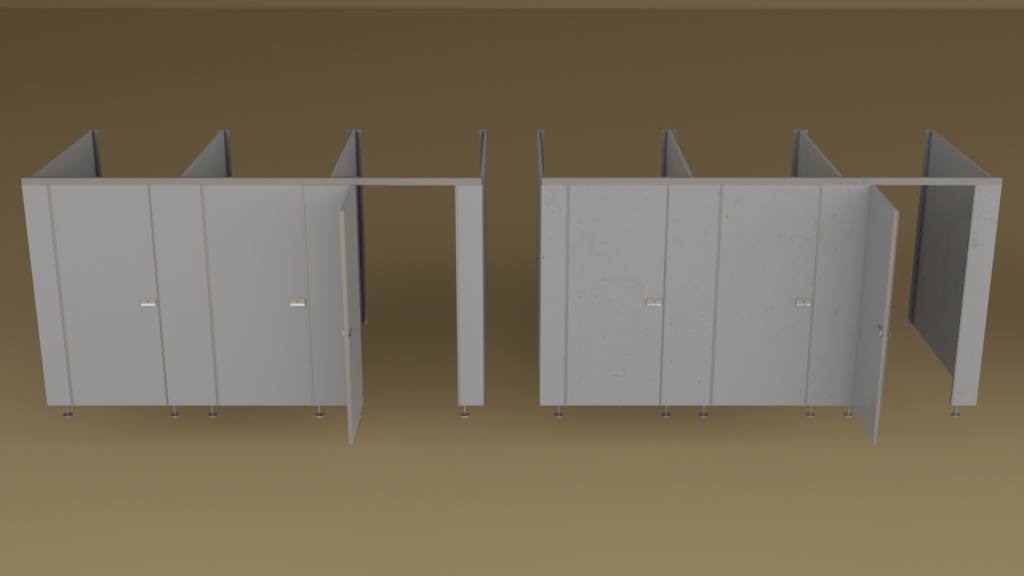 トイレアセット【・男子トイレ・女子トイレ・和式トイレ】