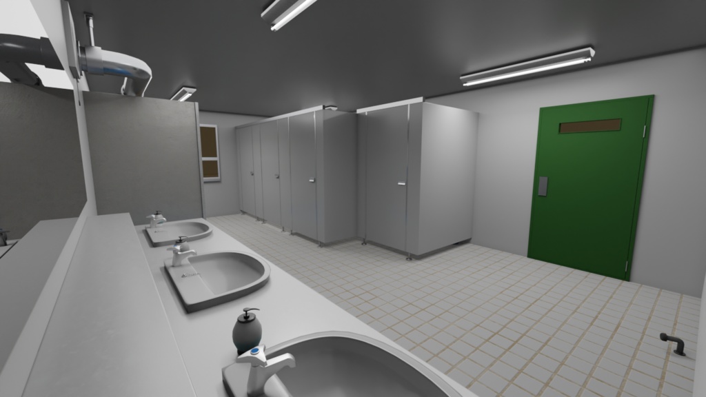 トイレアセット【・男子トイレ・女子トイレ・和式トイレ】