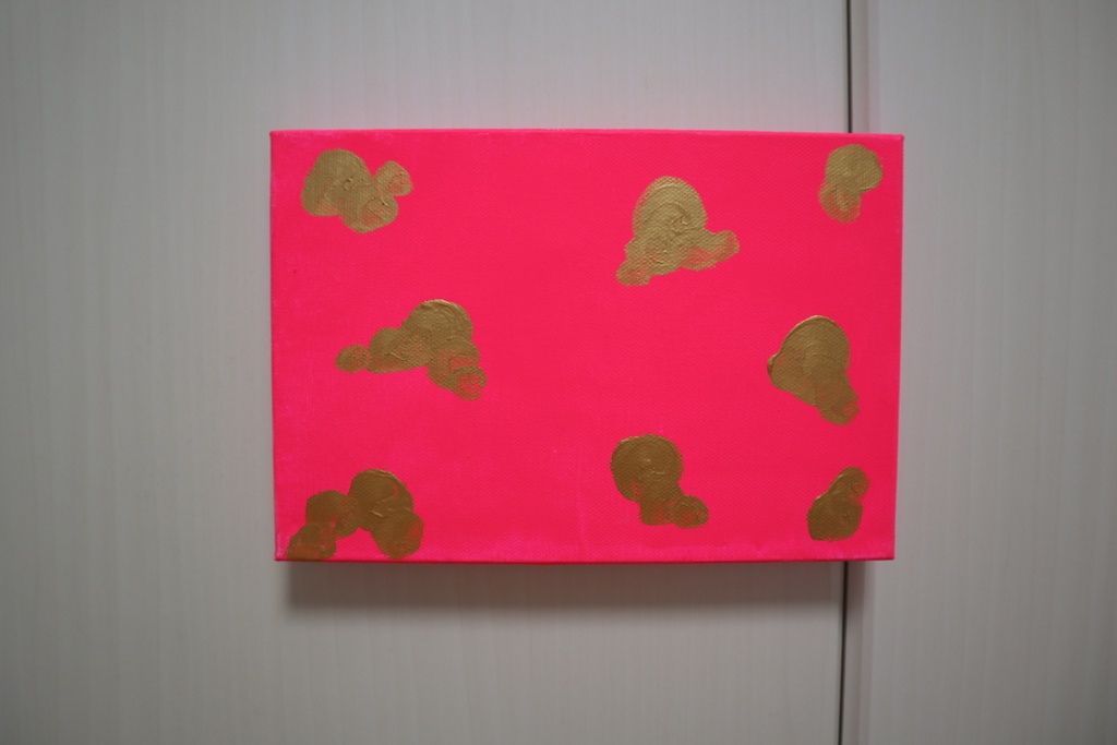 桃の空－金雲「集い」