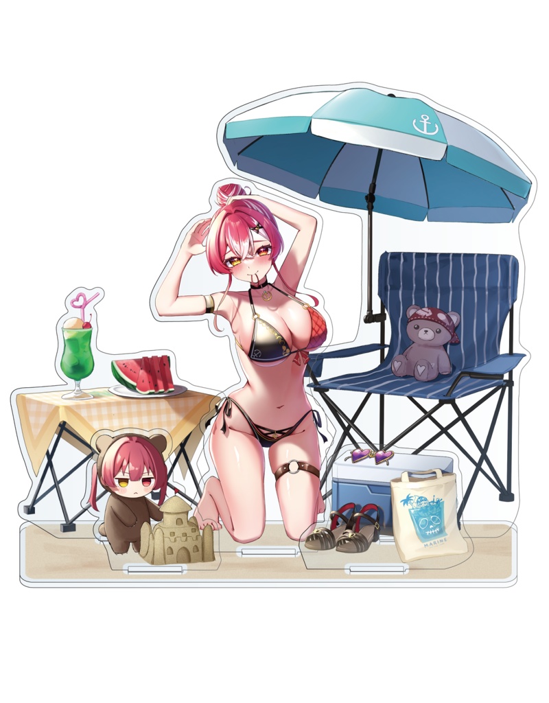 【非公式】C106ジオラマアクリルスタンド（受注生産）　宝鐘マリン