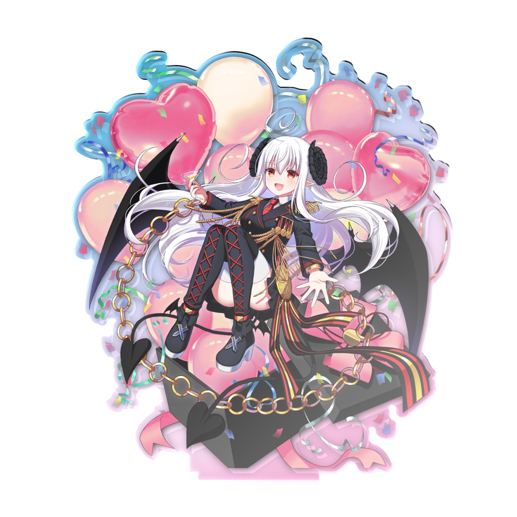 6周年記念 オーロラアクリルスタンド