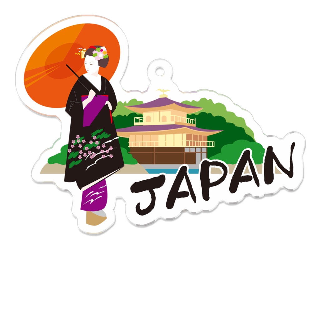 舞妓さんキーホルダー