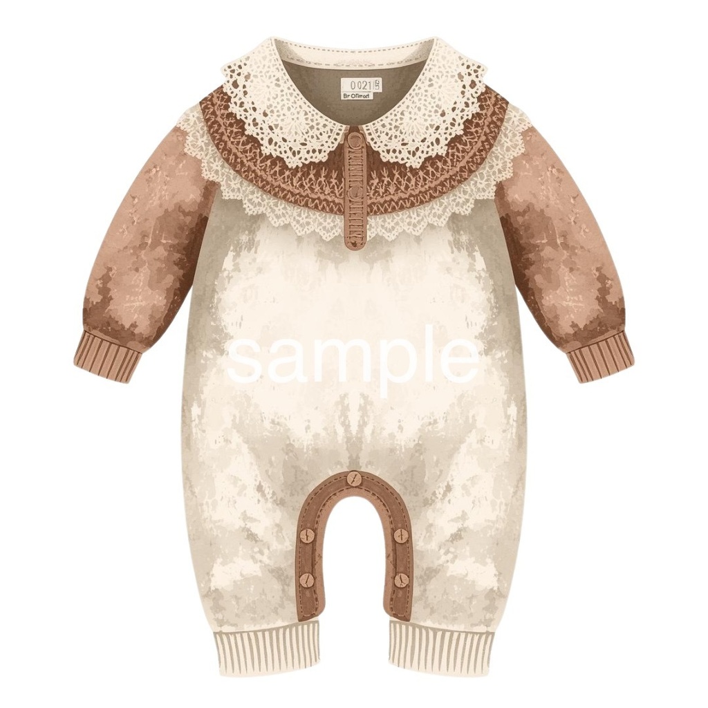 【冬のファッションアイテムシリーズ】ベビー服×テディベア(全11種)¦PNG背景透過