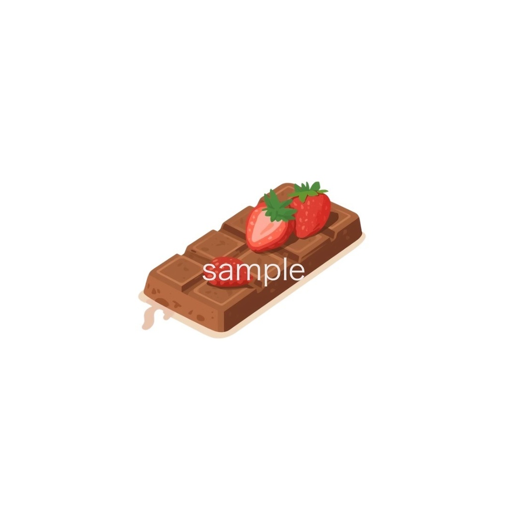 【Valentine Clipart Set】 淡色×水彩 バレンタイン素材20点|PNG背景透過