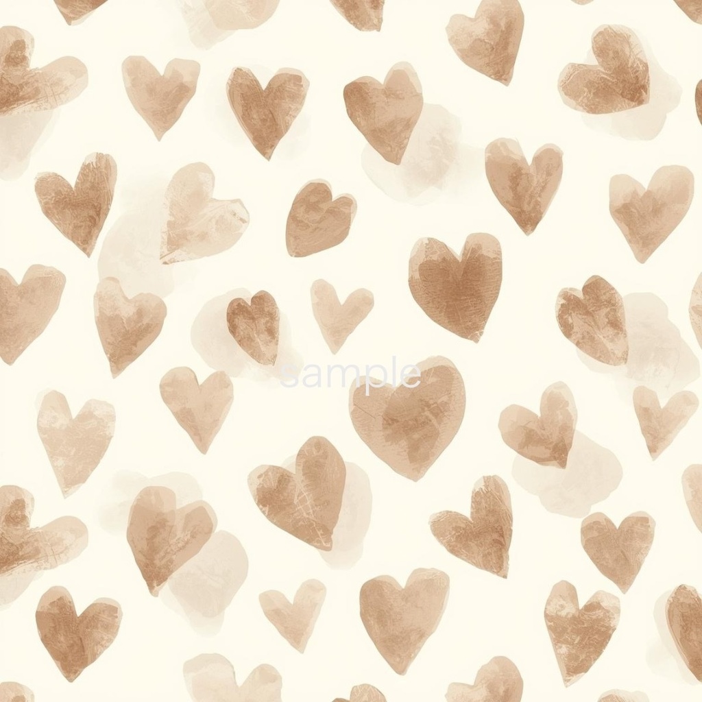 【Valentine Clipart Set】 淡色×水彩 バレンタイン素材20点|PNG背景透過