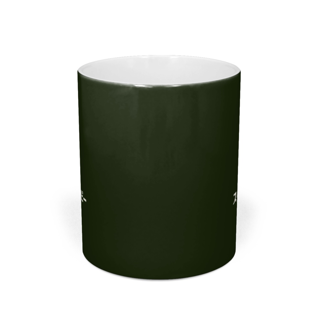 【喫茶スイートピー】マグカップ グリーンロゴ