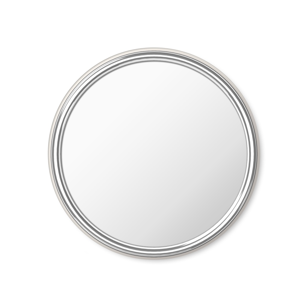 【喫茶スイートピー】ミラー ホワイトロゴ