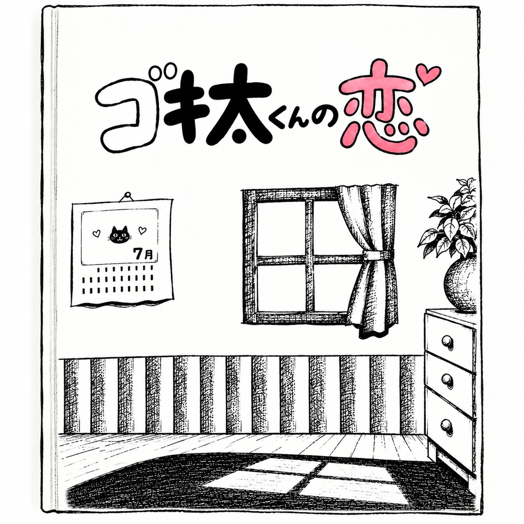 『ゴキ太くんの恋』――30年前に描いた絵本――【無料PDF版】
