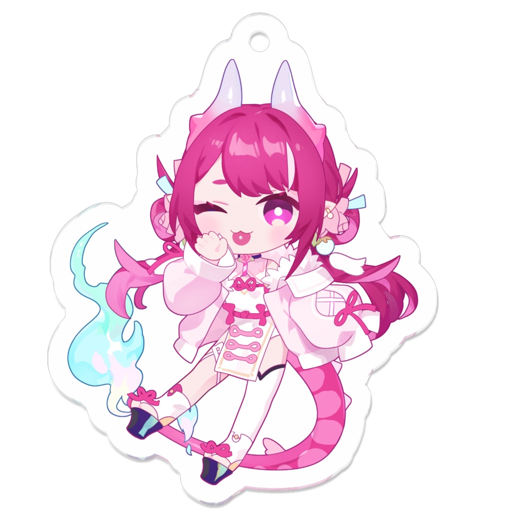 Vtuber PINKY　アクリルキーホルダー